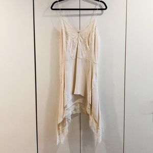 IRO ivory slip lace dress, size 36